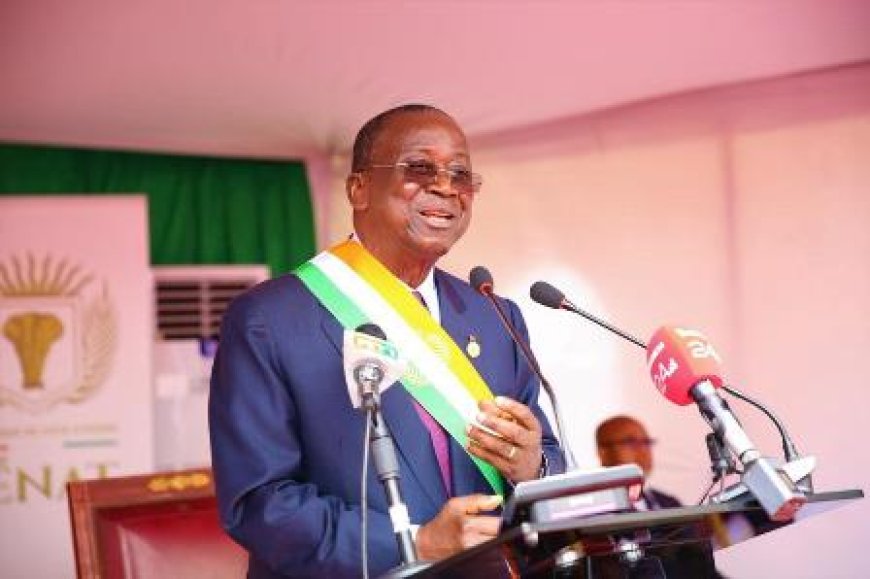 Jeannot Ahoussou-Kouadio, Président du Sénat : « Montrer l’exemple en menant une campagne digne, mais surtout en veillant à ce que ces élections se déroulent dans le calme et la discipline »