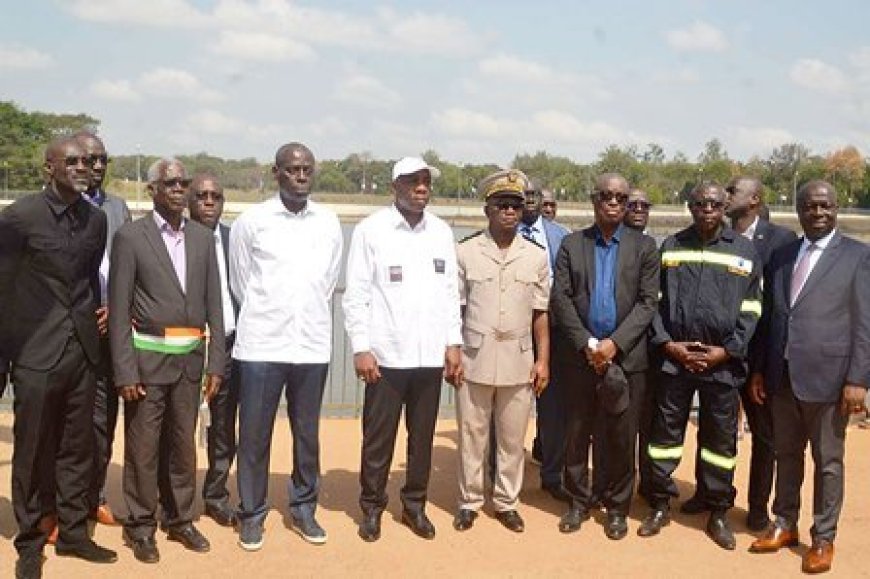 Réhabilitation des lacs de Yamoussoukro : le ministre Jean-Luc Assi satisfait des travaux en cours