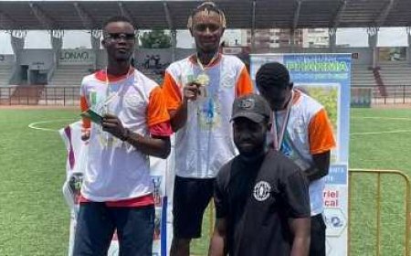 Meeting KONÉ Oumar :  belle communion entre les athlètes valides et les non valides.