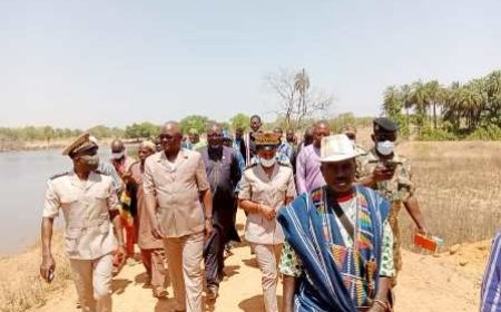 BAGOUE : Siama Bamba, remet un barrage hydraulique, des infrastructures et d’équipements sociaux de base