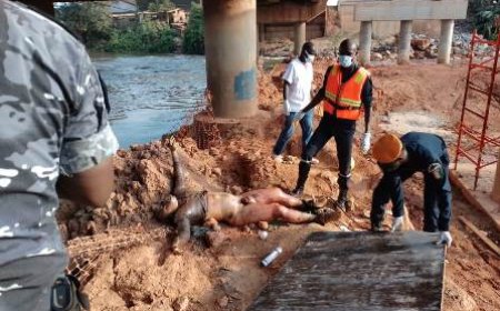 San Pedro : Un corps sans vie repêché dans le fleuve San Pedro par les sapeurs-pompiers civils