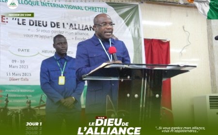 1er Colloque International chrétien : Moussa Bamba invite les églises à la foi Apostolique
