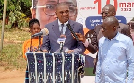 Réhabilitation des infrastructures sportives scolaires 2023 : Le premier coup de pioche donné le vendredi à Yamoussoukro