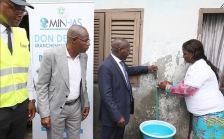 Accès à l’eau potable : 10 sous-quartiers de la commune d’Abobo désormais raccordés au réseau