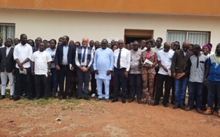 Conférences scientifiques de l'Université polytechnique de Man : Les opportunités du secteur des mines présentées aux étudiants