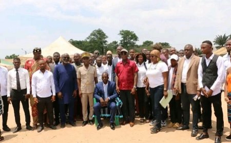 Diabo-Languibonou a procédé à l'investiture du président de la jeunesse communale de Béoumi et ainsi que de son bureau.