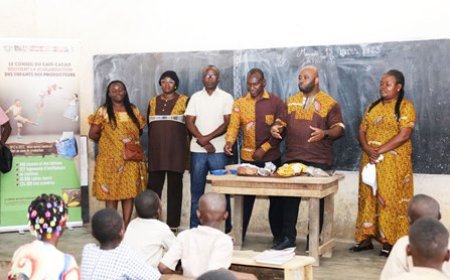 Transformation du cacao : Des écoliers de Boundiali instruits sur le processus