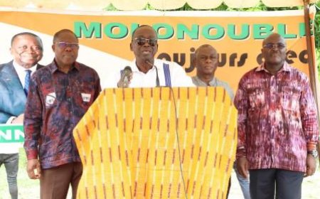 Election régionale à venir dans le Bélier : Cadres, jeunes et femmes de Molonoublé prennent position pour Ahoussou Jeannot.