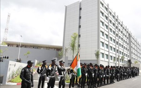 Ministère de l'Intérieur et de la Sécurité : le Vice-Président Tiémoko Meyliet Koné inaugure le nouveau siège au Plateau