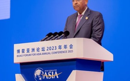 Forum de BOAO : Le Premier Ministre Patrick Achi prône une coopération qui privilégie l’investissement privé et la création de valeurs ajoutées nouvelles