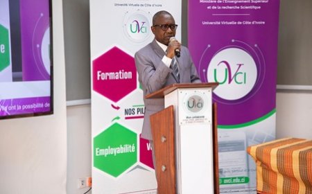 Agence à la Une  : UVCI, l’Université virtuelle pour la promotion et la vulgarisation de la formation à distance en Côte d’Ivoire
