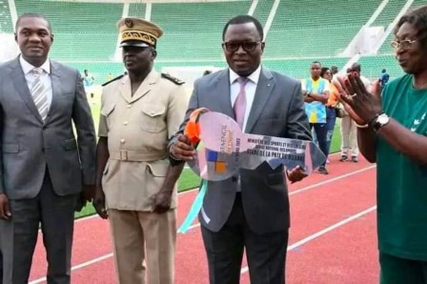 Can 2023 : le Ministre Danho Paulin a reçu les clés stade de Bouaké