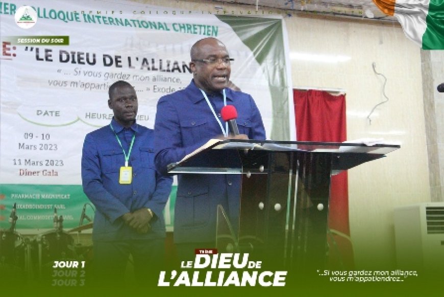 1er Colloque International chrétien : Moussa Bamba invite les églises à la foi Apostolique