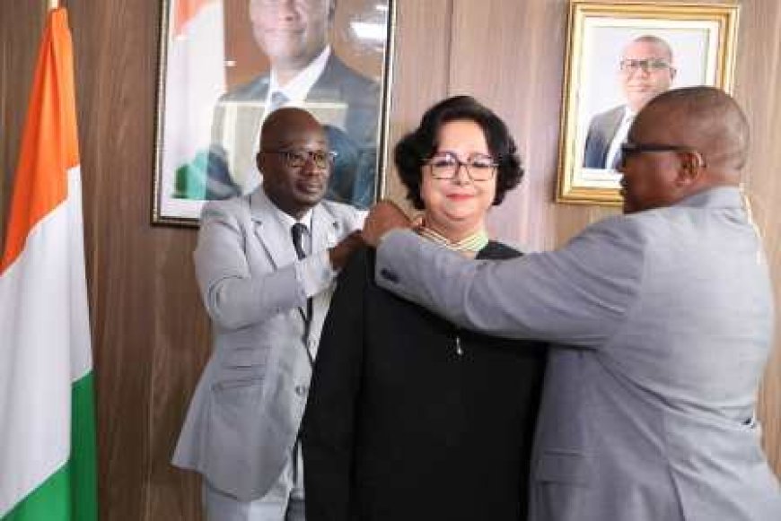 Mme Latifa Akharbach et Me Henri Bourgoin élevés au grade de Commandeur : Amadou Coulibaly les exhorte à demeurer dignes de cet honneur