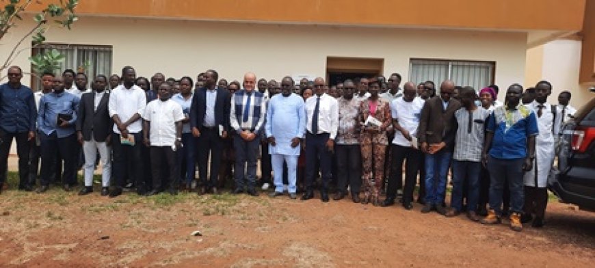 Conférences scientifiques de l'Université polytechnique de Man : Les opportunités du secteur des mines présentées aux étudiants