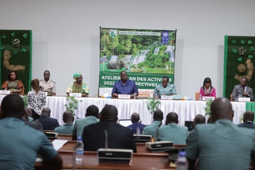Reconstitution du couvert forestier et protection de la faune : Tchagba Laurent invite ses agents à plus de professionnalisme