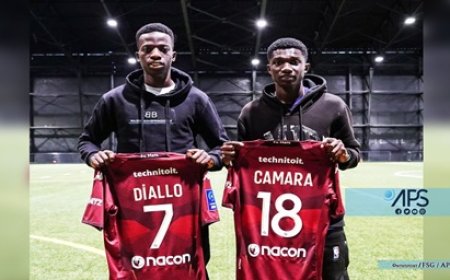 Pape Amadou Diallo et Lamine Camara présentés par le FC Metz