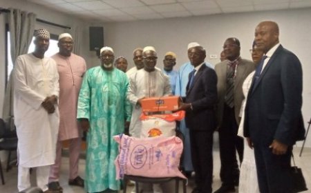 Ramadan 2023 :  MAMBE OFFRE 12 MILLIONS DE FRANCS EN VIVRES AU COSIM