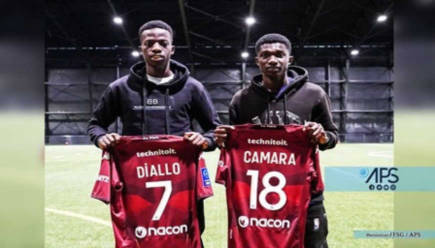 Pape Amadou Diallo et Lamine Camara présentés par le FC Metz