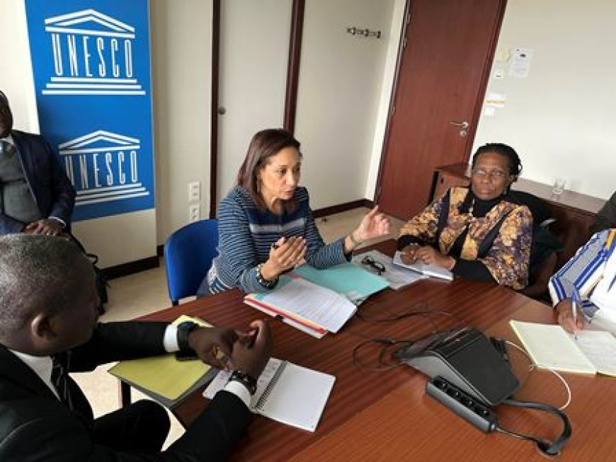 Paris : Madame Françoise Remarck a eu mardi 11 avril 2023, une séance de travail avec la Secrétaire générale de l’Organisation Internationale de la Francophonie, Madame Louise Mushikiwabo.