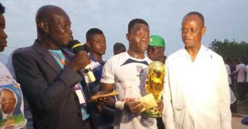 Diabo: L'équipe de Langbô vainqueur du tournoi en hommage à Kouamé N'Sikan.