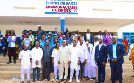 Lôh-Djiboua : Le Centre de Santé Urbain de Zikisso inauguré et équipé