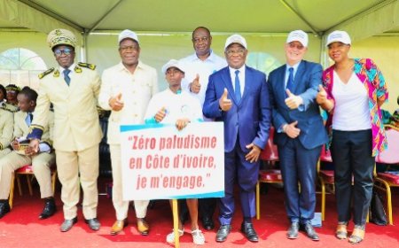 Célébration de la 16ème édition de la Journée mondiale de Lutte contre le Paludisme (JMLP) dans l'Agneby-Tiassa : le nombre de décès liés au paludisme réduit de 50% en Côte d'Ivoire entre 2017 et 2021