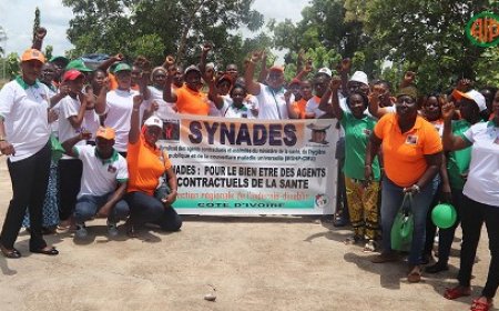 Abengourou : Fête du travail 2023: les agents contractuels plaident pour leur intégration à la Fonction publique