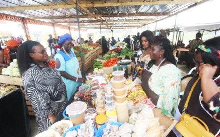 Fête du Travail : le ministère en charge du Commerce célèbre les femmes du vivrier de Bingerville