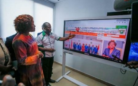 La ministre Mariatou Koné inaugure le nouveau bâtiment de la direction des technologies et des systèmes d’information