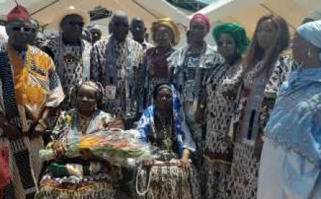 Gbêkè : La présidente de l’Union des femmes du Bafing-Sorbou de Bouaké installée