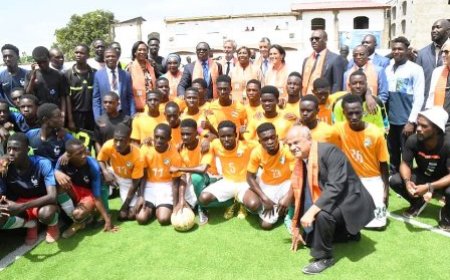 Promotion de la pratique des activités sportives : l’Agora d'Abobo inaugurée