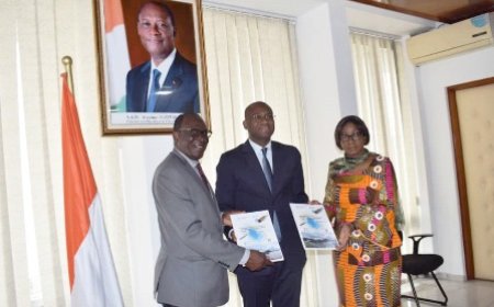 État sanitaire du Débarcadère de Locodjoro : un rapport d’une étude diagnostic de la FAO remis officiellement au ministre Sidi Tiémoko Touré