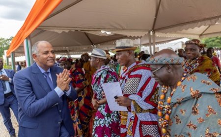 Promotion de la jeunesse : le Premier Ministre, Patrick Achi, lance officiellement les travaux de construction du Centre de service civique d'Adzopé