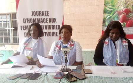 L’organisation des sociétés coopératives agricoles de Côte d’Ivoire (OSCA- CI) rend hommage aux femmes vivrières.