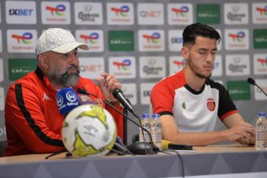 CAF CC (1/2 Finale Aller, Abdelhak Benchikha, Coach USM Alger) : "Mon ...