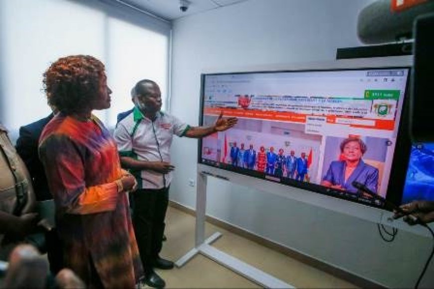 La ministre Mariatou Koné inaugure le nouveau bâtiment de la direction des technologies et des systèmes d’information