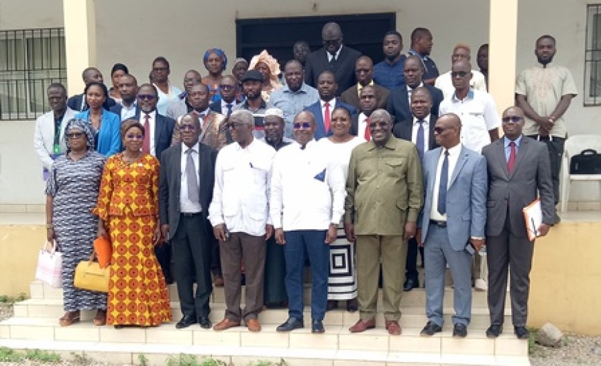 Gbêkè/ Le Comité de suivi DU Projet de construction des marchés de Bouaké et de Yopougon (Projet MABY) évalue l’état d’avancement des travaux