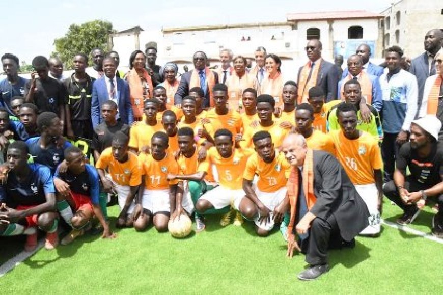 Promotion de la pratique des activités sportives : l’Agora d'Abobo inaugurée