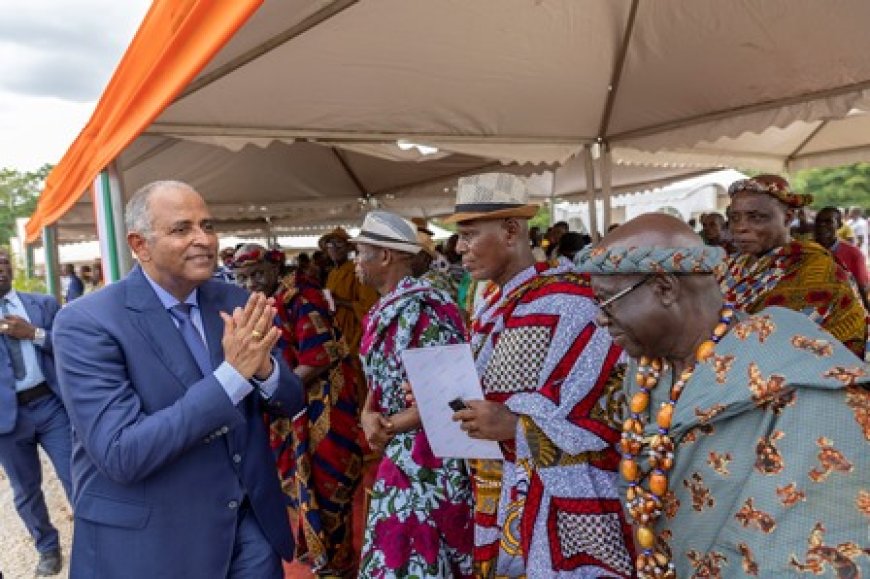 Promotion de la jeunesse : le Premier Ministre, Patrick Achi, lance officiellement les travaux de construction du Centre de service civique d'Adzopé