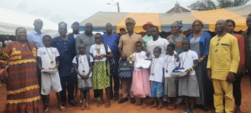Biankouma / 1ère édition prix d'excellence à Kpata : Les meilleurs élèves célébrés