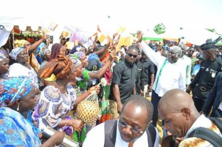 Présentation du candidat RHDP : Mambé fait une démonstration de force à Songon