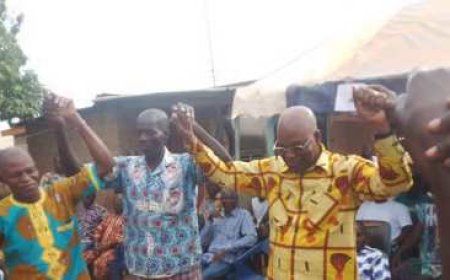 Korhogo: Accueil chaleureux des militants du PDCI du président Henri Konan Bédié aux candidats PPA CI de Laurent Gbagbo