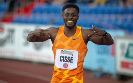 ATHLETISME : Arthur Cissé Gué rend hommage à son défunt entraineur sur le tartan de Genève
