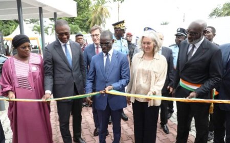 Sécurité intérieure et transfrontalière : le ministre Vagondo Diomandé inaugure le centre opérationnel