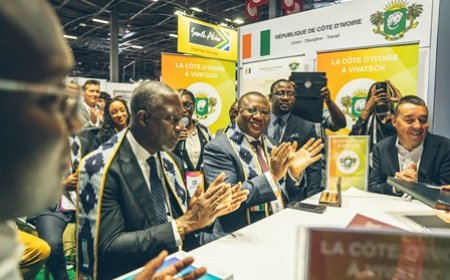 VivaTech Paris : une convention signée entre le GOTIC-CI et INFRANUM en présence du ministre Amadou Coulibaly