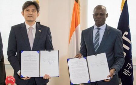 Renforcement des TICS et du digital à l’université Félix Houphouët-Boigny : un accord de 5,9 milliards FCFA signé entre les gouvernements ivoirien et coréen