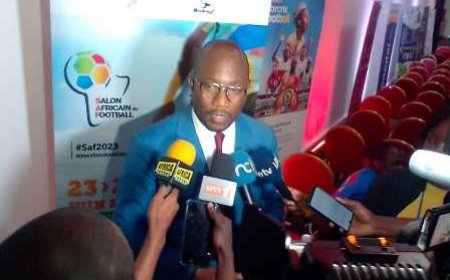 Salon africain du football (SAF) 2023 : Tanguy YAPOIDOU : « le SAF se positionne comme le deuxième plus grand rassemblement footballistique du continent »