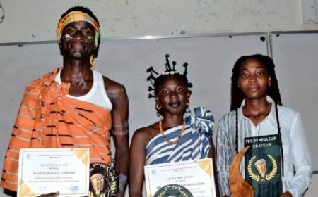 BOUAKÉ :  Acsa N'daka lauréate de la première édition du concours d'éloquence orateur 2.0.