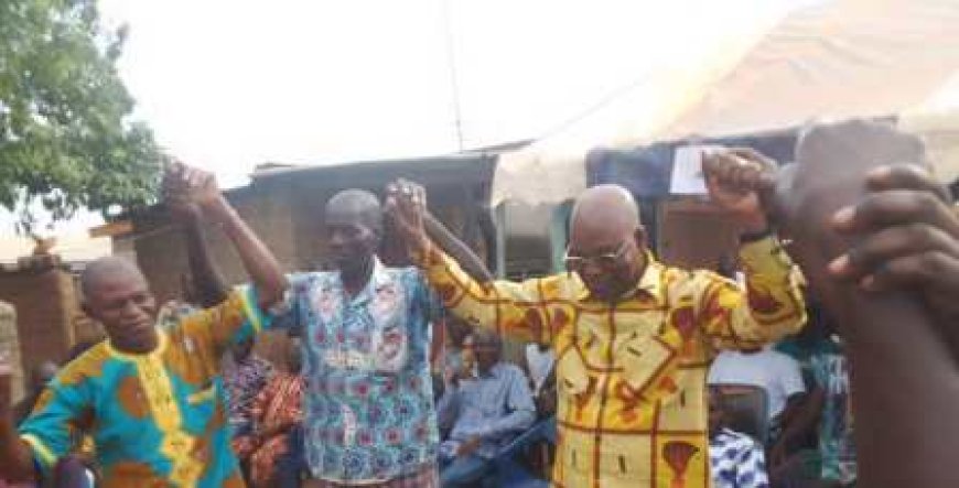 Korhogo: Accueil chaleureux des militants du PDCI du président Henri Konan Bédié aux candidats PPA CI de Laurent Gbagbo